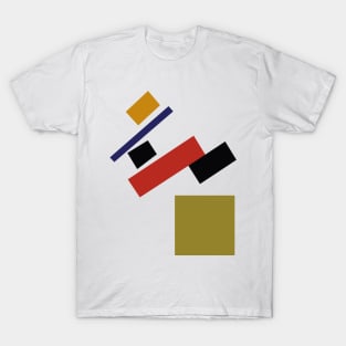 Geometric Abstract Malevic #4 T-Shirt